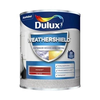 Image of STX_445602 Dulux Weathershield Exterior Gloss 750ml Monarch (5090995)