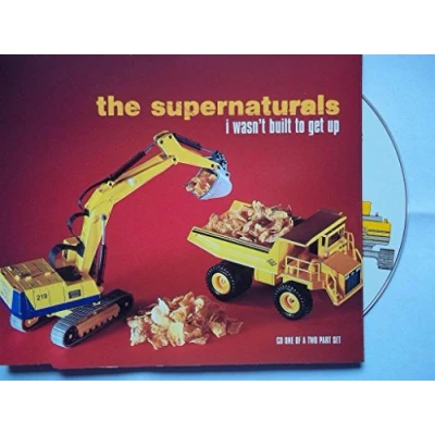 Image of The Supernaturals I Wasn&#039;t Built To Get Up 1998 UK CD single CDFOODS112