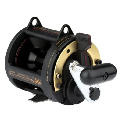 Image of SHIMANO Triton Lever Drag 25BX Reel, Black