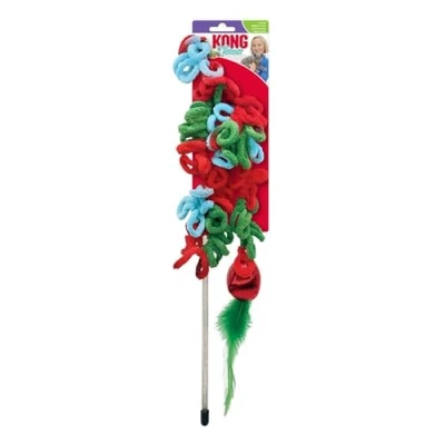 Image of Kong Holiday Cat Teaser Catnip Toy Loopz