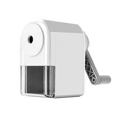 Image of ZMREN Manual Pencil Sharpener, Children&#039;s Hand Crank Sharpener (6.9 8 mm)