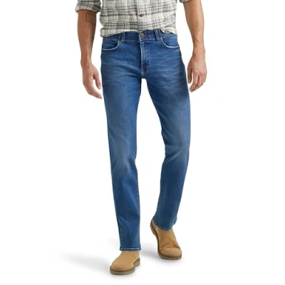 Image of Lee Men&#039;s Performance Series Extreme Motion Straight Fit Tapered Leg Jean, Galilean Blue, 38W x 29L