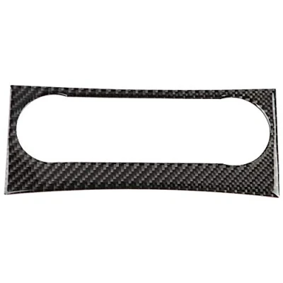 Image of Broco Center Console Dash Storage Tray, Carbon Fiber Air Conditioning Trim Cover for W204 2005 2012