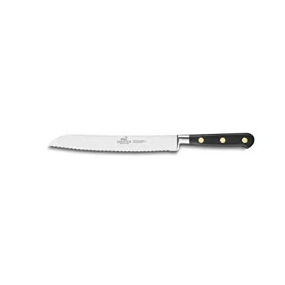 Image of Sabatier 713380 Ideal Inox Bread Knife, 20 cm, Black