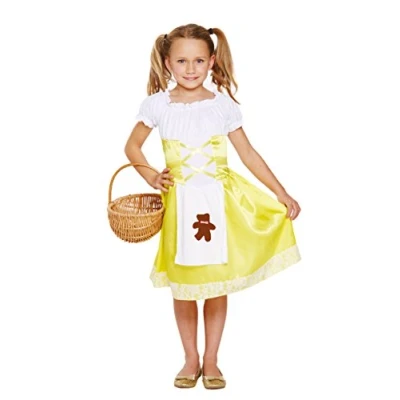 Image of FANCY DRESS CHILD PORRIDGE GIRL MEDIUM 7 9 YRS