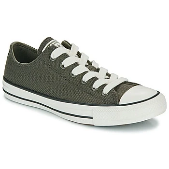 Image of Converse Chuck Taylor ALL STAR Trainers, Women&#039;s, Size: 3.5, Cave green/egret/black Textile