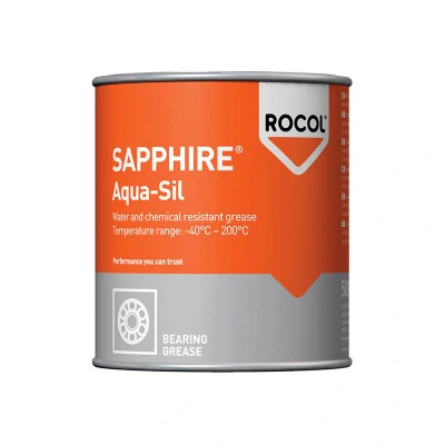 Image of Rocol SAPPHIRE Aqua Sil Bearing Grease Tin 500g ROC12253