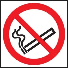 Image of Prohibition Signs No smoking symbol Self Adhesive Vinyl