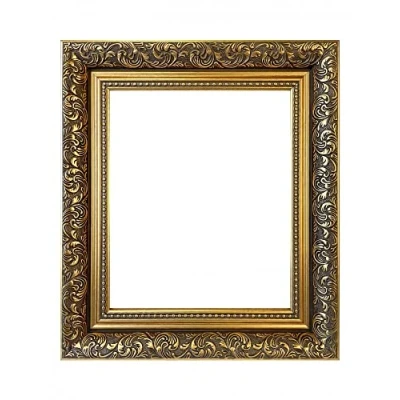 Image of FRAMES BY POST Large Dahlia Picture Photo Frame, Gold, 20 x 16 Inch, Plastic Glass