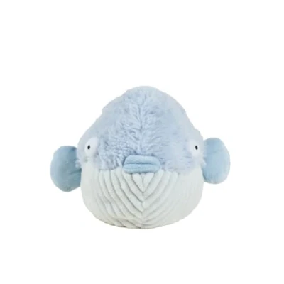 Image of Warmies Plush Pufferfish Microwavable Weighted Teddy with French Lavender Scent, Hot or Cold for Cool Relaxation and Warm Relief