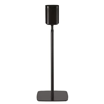Image of Flexson Professional Floor Stand for Sonos One, One SL and Play:1 Black (Single)