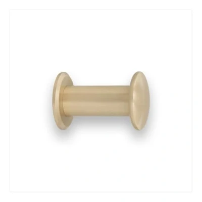 Image of EVI Herrajes Bathroom Hanger Brass Wall Matte Finish for Hanging Clothes, Coats or Towels Towel Rail with Invisible Screw 188CBLMT