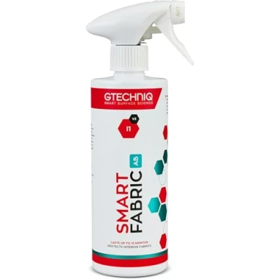 Image of I1 Smart Fabric Protection for Cars. Protects from Spills, Oil Stains and Mould. Water Repellent 500ml