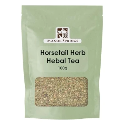 Image of Horsetail Herb (Equisetum Arvense) Herbal Tea 100g by Manor Springs