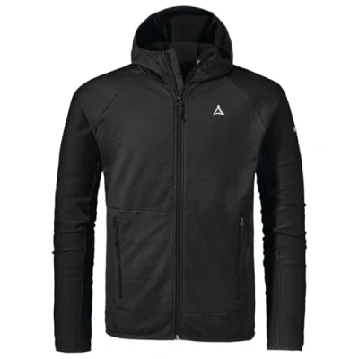 Image of Schöffel Men&#039;s Fleece Hoody Style Cascata MNS Jacket, Black, 46 (EU)
