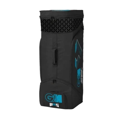 Image of Gunn &amp; Moore GM Cricket Duffle Bag Rucksack, Ben Stokes Diamond 808, Black, Extra Large 114 123 Litres