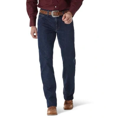 Image of Wrangler Men&#039;s Premium Performance Cowboy Cut Comfort Wicking Regular Fit Jean, Midnight Rinse, 30W x 32L