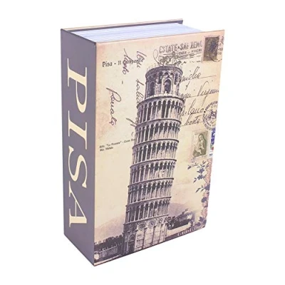 Image of Dictionary Money Box Hidden Secret Book Design Valuables Safety Security Lock(#3)
