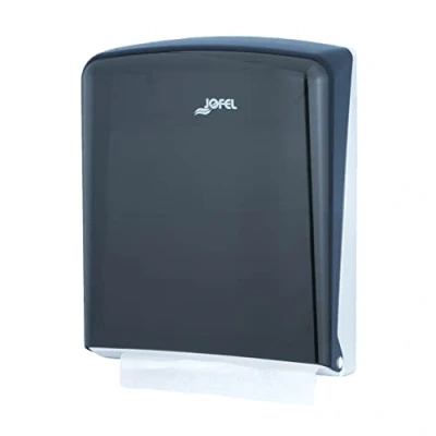 Image of Jofel AH34400 Paper Towel Dispenser, Zig Zag, Smoky Colour