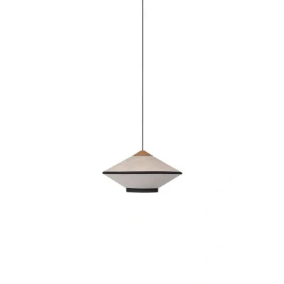Image of Forestier Cymbal S pendant light 50 cm natural