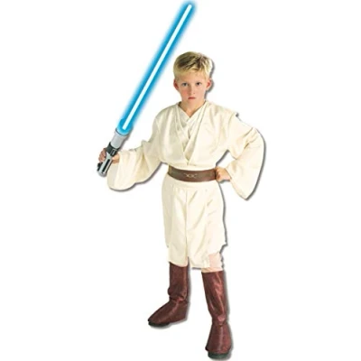 Image of Star Wars tm Obi Wan Kenobi Deluxe Child Costume Size Medium age range 5 7 years