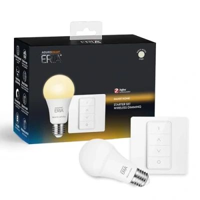 Image of ERIA Smart Wireless Dimming Starter Kit (with Warm White E27)