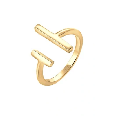 Image of Elli Ring Ladies Geo Rod Open Minimal in 925 Sterling Silver