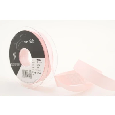 Image of Berisfords 41025 20 m x 16 mm Polyester Grosgrain Ribbon, Pink