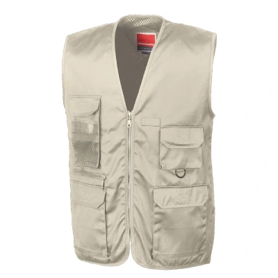 Image of Result Adventure Safari Waistcoat Camel XL