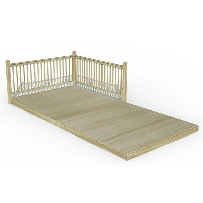 Image of 8&#039; x 16&#039; Forest Patio Deck Kit No. 2 (2.4m 4.8m)