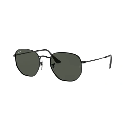 Image of Sunglasses Ray ban Rb3548n hexagonal col. 002/58 Unisex GÃ©omÃ©trique Black