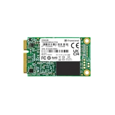 Image of Transcend MSA370S 256 GB SATA III 6 Gb/s mSATA Internal Solid State Drive (SSD) MLC NAND (TS256GMSA370S)