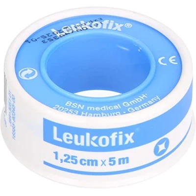 Image of Leukofix 1,25 cm x 5 m hautfreundliches transparentes Fixierpflaster, 1 pcs. Patch