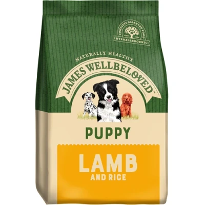 Image of James Wellbeloved Puppy Lamb &amp; Rice 2kg