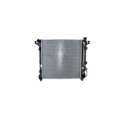 Image of 52028775, 52028775AA, 52028775AG, 52028776AD, 52028816AB Engine radiator NRF 56023 Aluminium 565mm 558mm 33mm with mounting parts Brazed cooling fins