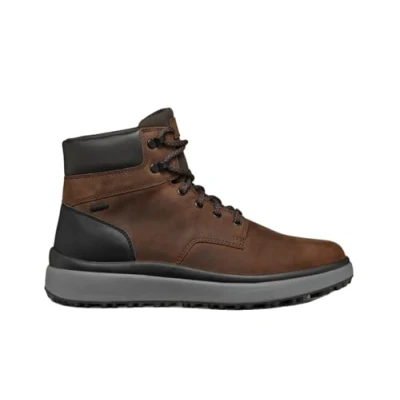 Image of Geox Men&#039;s U Granito + Grip B A Ankle Boot, Coffee Black, 6 UK