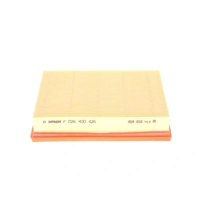 Image of 165464JA1A, 165464JA1B, 165464JM1A, 165464JM1C, 165465JL0A Air Filter BOSCH F 026 400 426 50,3mm 256mm 204mm Insert NISSAN: NP300 Navara Pickup