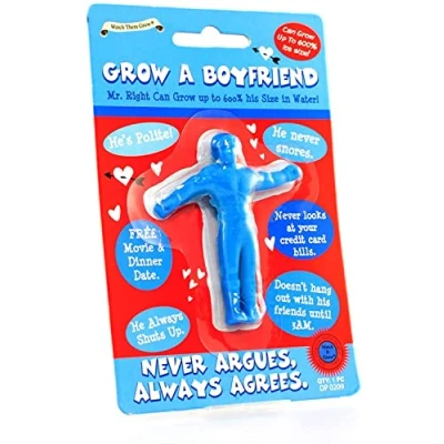 Image of Diabolical Grow a Boyfriend, Funny Stocking Fillers for Her, Valentines Gifts Cheap Secret Santa Gifts, Gift