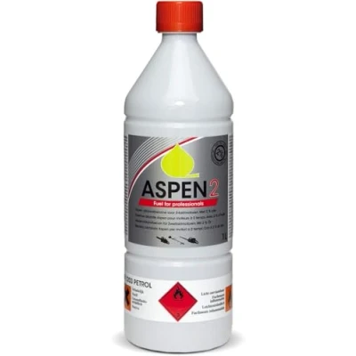 Image of ASPEN 2 1L LITRE pre mixed stroke alkylate petrol (50:1)