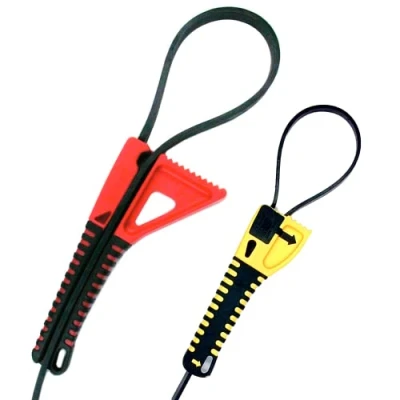 Image of Baby Boa and Standard Duo Adjustable Strap Wrench Set, Red/Yellow