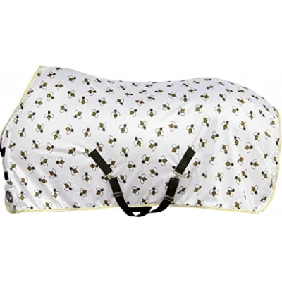 Image of HKM Bee Fly Rug White/Yellow 125 cm