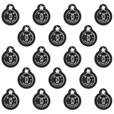 Image of Panther Vision Button LAMP Adhesive LEDs Light Package Lightweight, Ultra Small, Bright LED Utility Lights (18)