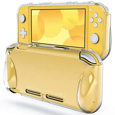 Image of JETech Protective Case for Nintendo Switch Lite 2019, Grip Cover with Shock Absorption and Anti Scratch Design (HD Clear)