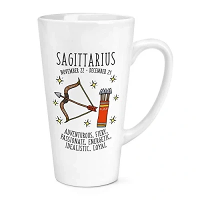 Image of Gift Base Sagittarius Horoscope 17oz Large Latte Mug Cup