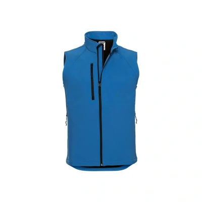 Image of Russell Athletic Mens Softshell Gilet (Azure) Blue Size X Small