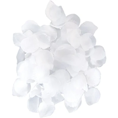 Image of Deluxe Rose Petal Confetti White