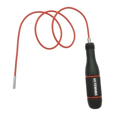 Image of GUTIMORE Flexible Magnetic Pickup Tool, 4mm Magnet Long Snake Pickup, 28&quot; Overall Length for Parts in Small Gaps