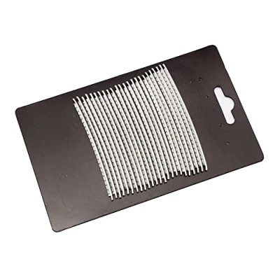 Image of Musiclily Pro 2.0mm Stainless Steel Small Gauge 24 Pieces Fret Wire Set for Banjo and Vintage Fender Guitar