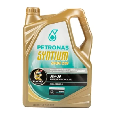 Image of Petronas Syntium 5000 DM 5W 30 Fully Synthetic Engine Oil 5L 5 Litres