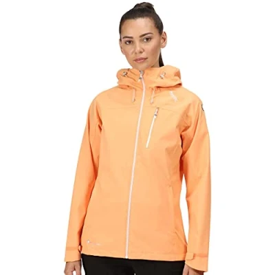 Image of Regatta Womens Waterproof Jacket Papaya XL